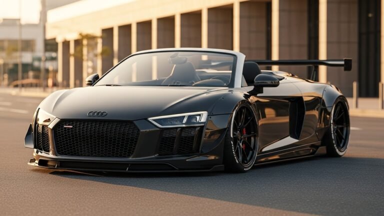 Audi R8 Spyder: The Perfect Mix of Power and Luxury