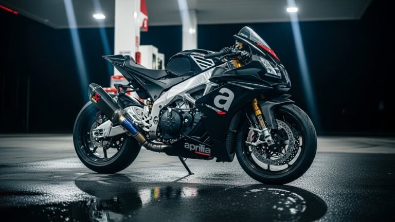 Aprilia RSV4: Dominating the Track with Style and Technology